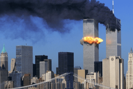 Las torres gemelas fueron golpeadas dos veces