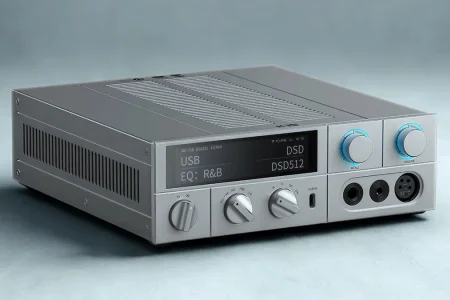 FiiO K15, DAC d’escriptori i amplificador d’auriculars a l’estil retro